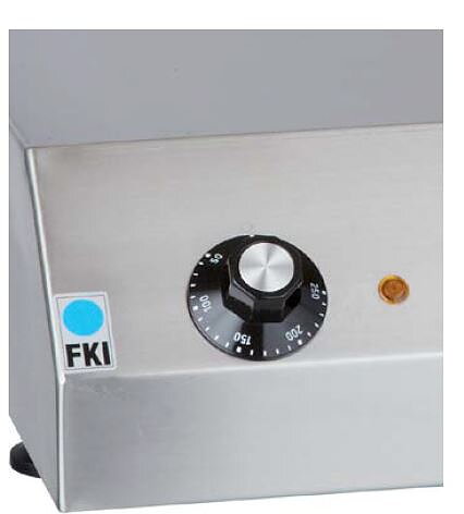 FKI Stekhäll GL 9640, 2 värmezoner, elektrisk, slät
