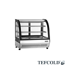 Displaykyl LCT750C/BLACK, välvd ovansida, 100 liter