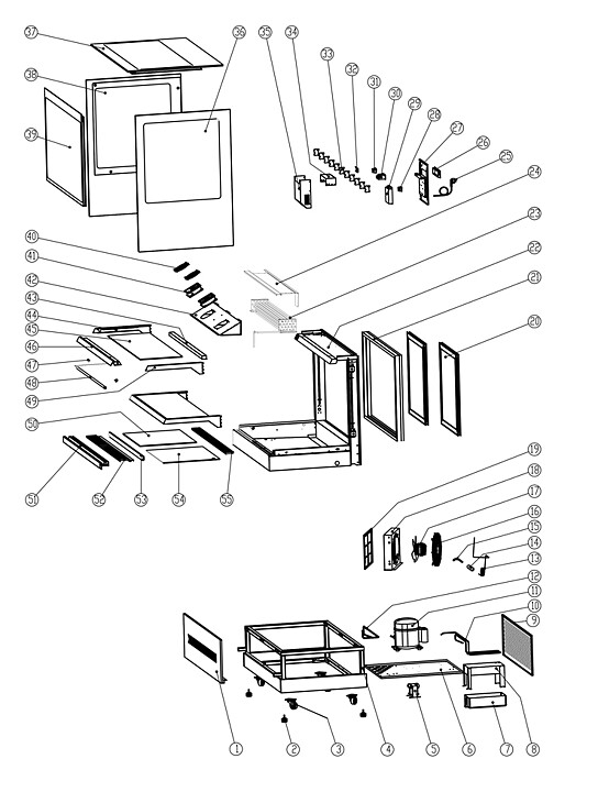 Displaykyl, 160 liter