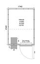 Frysrum - 6,1 m³