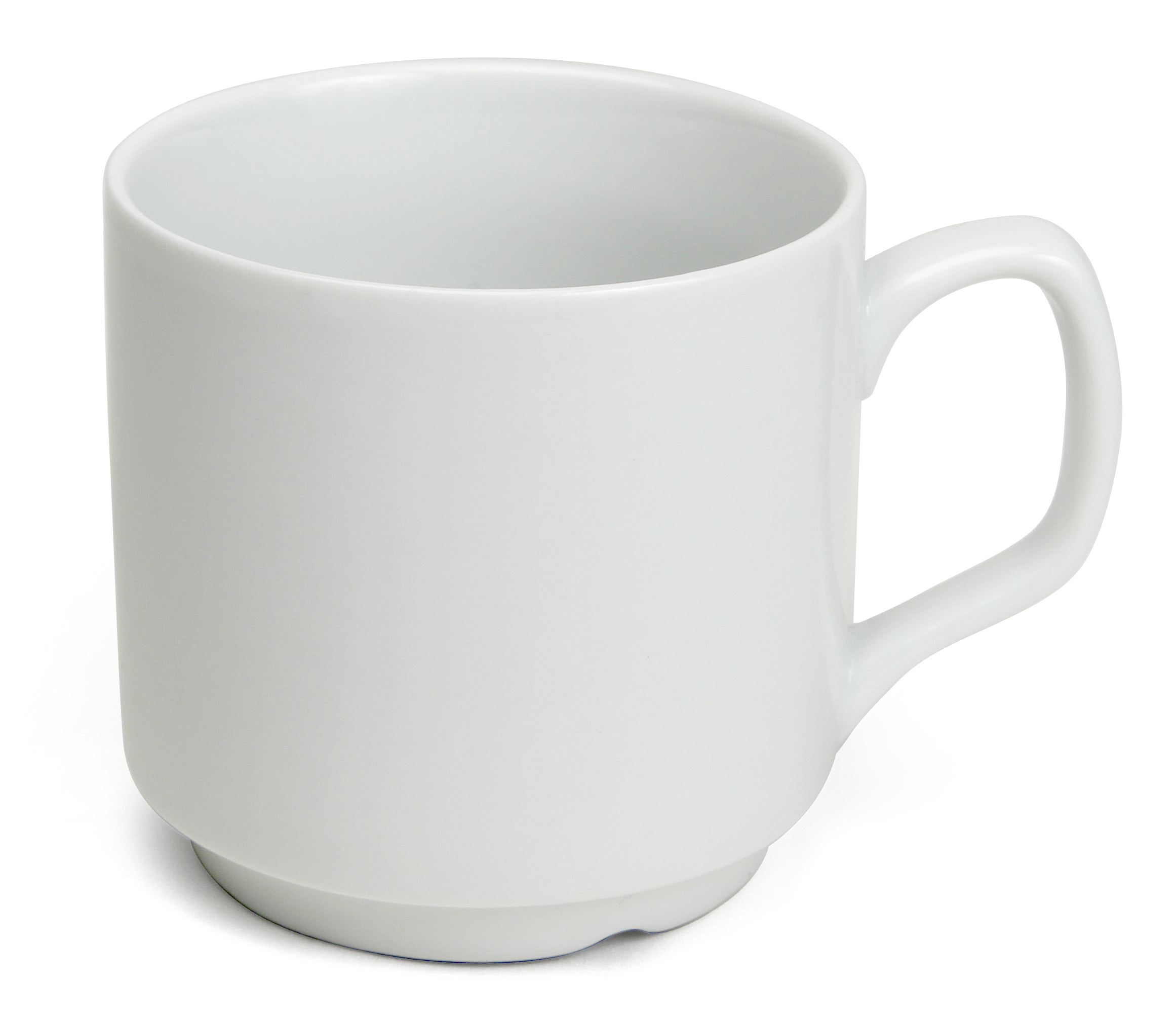 Mugg  Palma, Vit -  Fältspatporslin