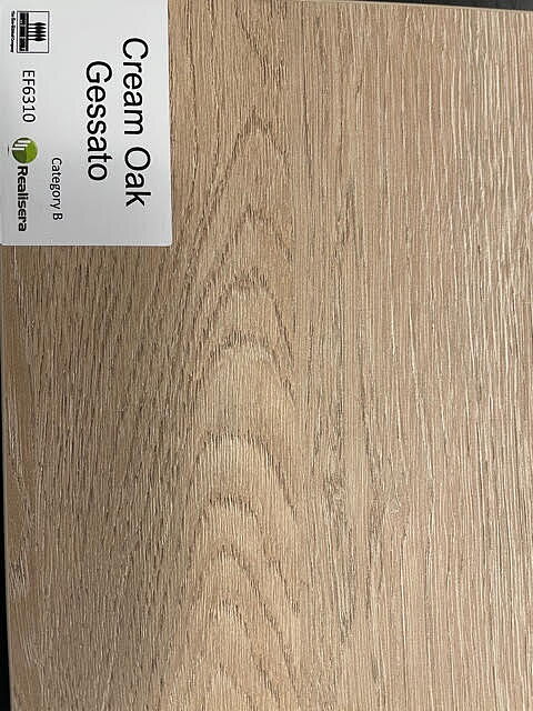 B - Bordsskiva Cream Oak Gessato