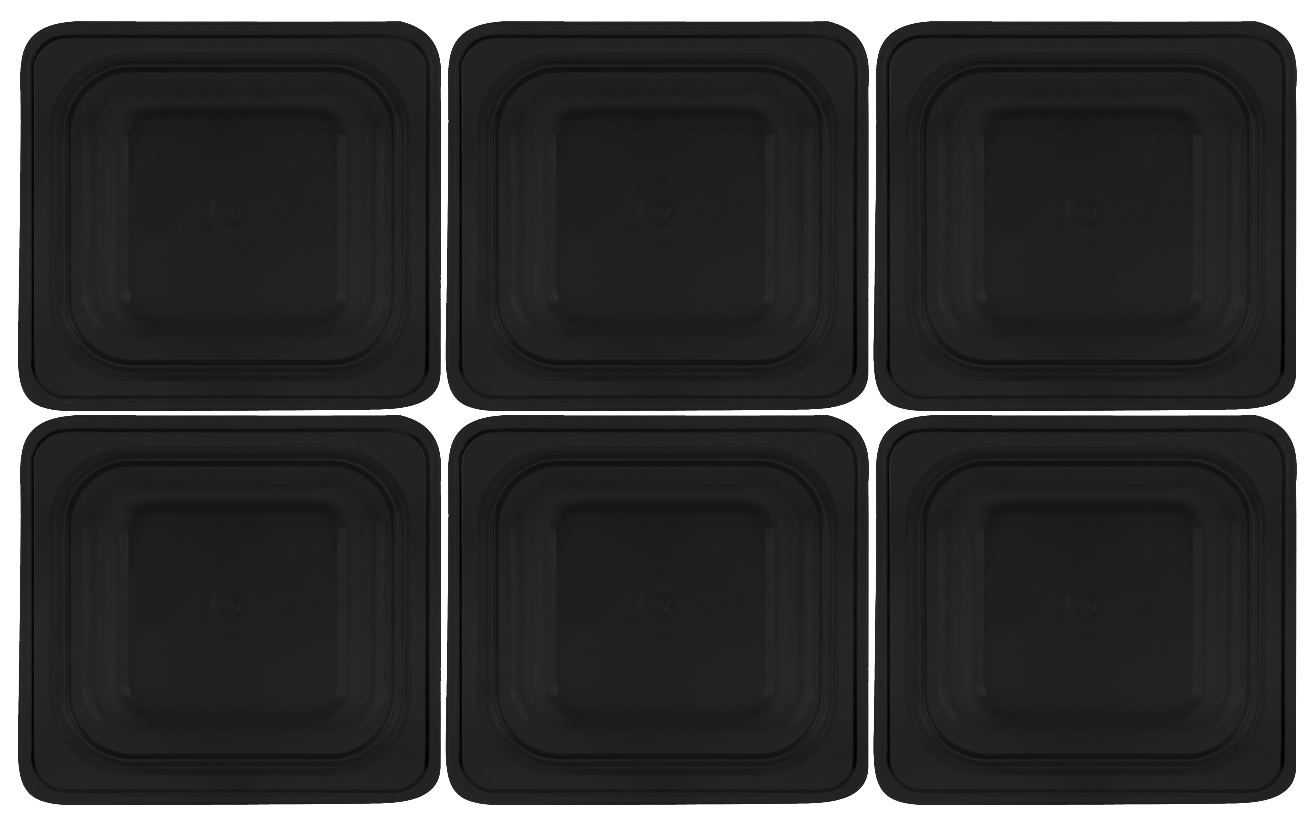 Svart Gastronormkantin 1/6-65 - 3
