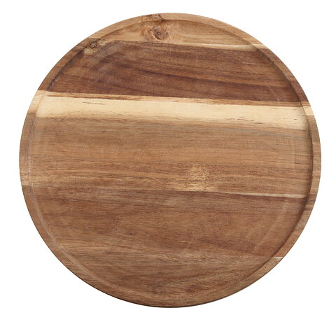 Serveringsfat Ø 33 cm,  akacia