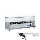 Kylränna, vitrin, 5 x GN1/4