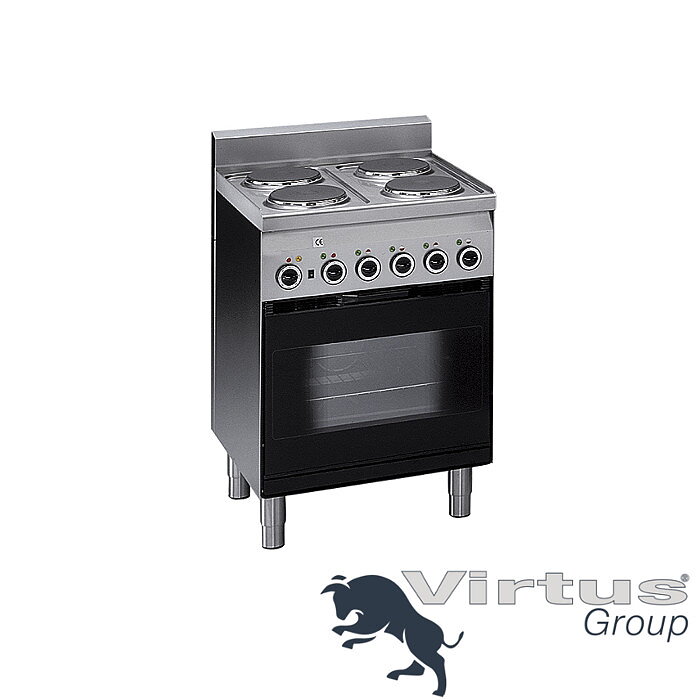 Elspis 4 plattor, med konvektionsugn och elgrill