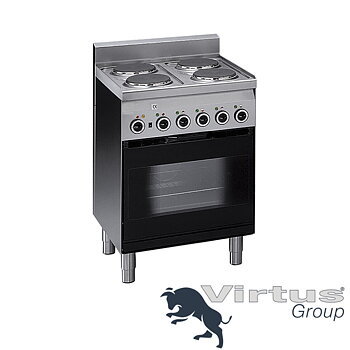 Elspis 4 plattor, med konvektionsugn och elgrill