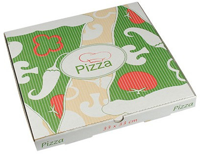 Pizzakartong Pure 33x33cm