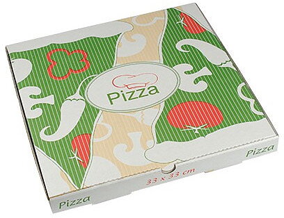Pizzakartong Pure 33x33cm
