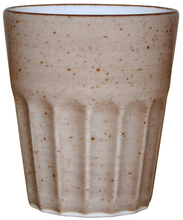 Mugg utan öra beige - 25cl