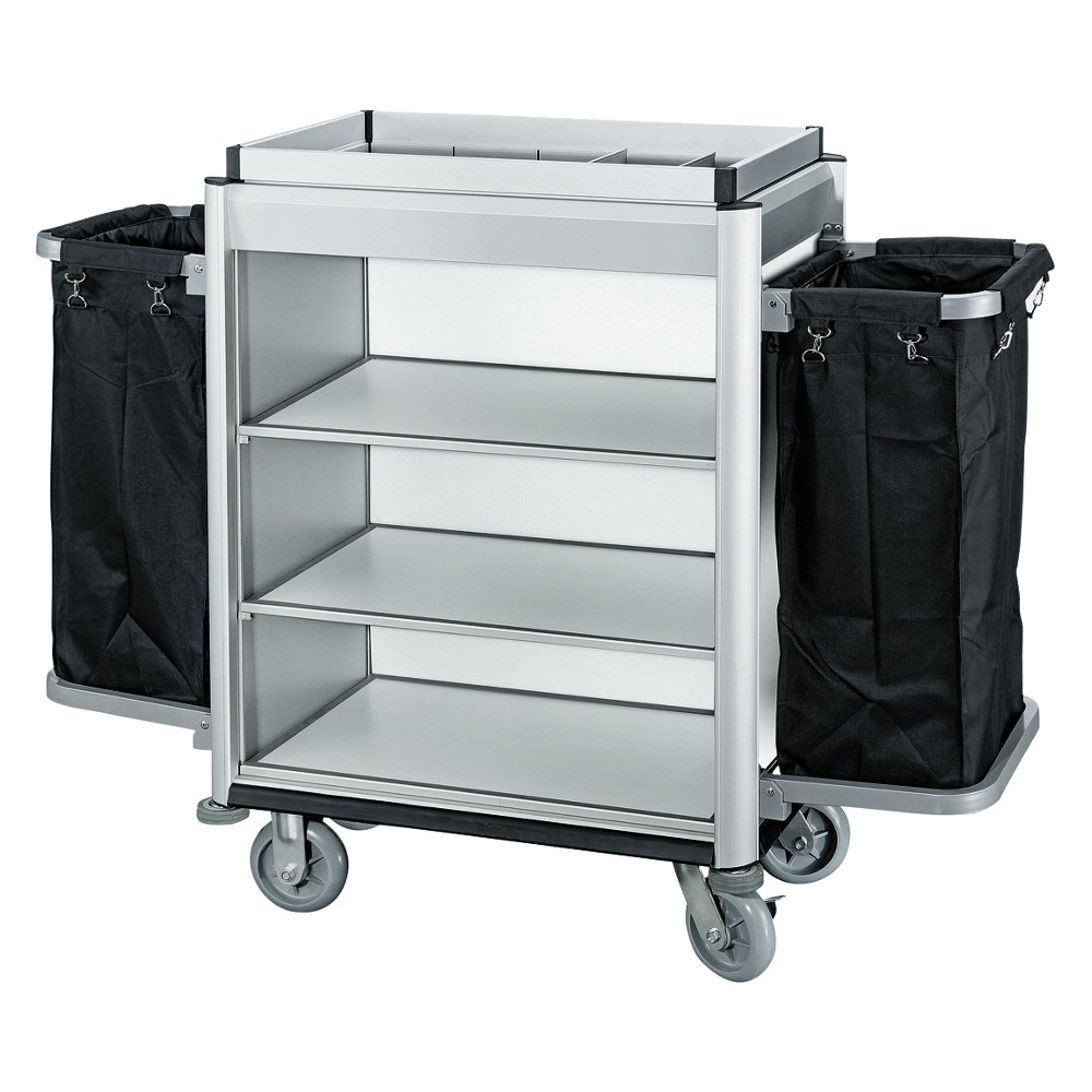 Hotellvagn, Alu/Alu - 2 tvättsäckar