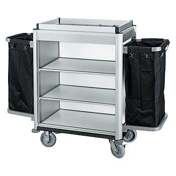 Hotellvagn, Alu/Alu - 2 tvättsäckar