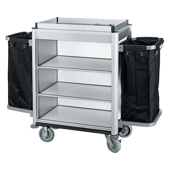 Hotellvagn, Alu/Alu - 2 tvättsäckar