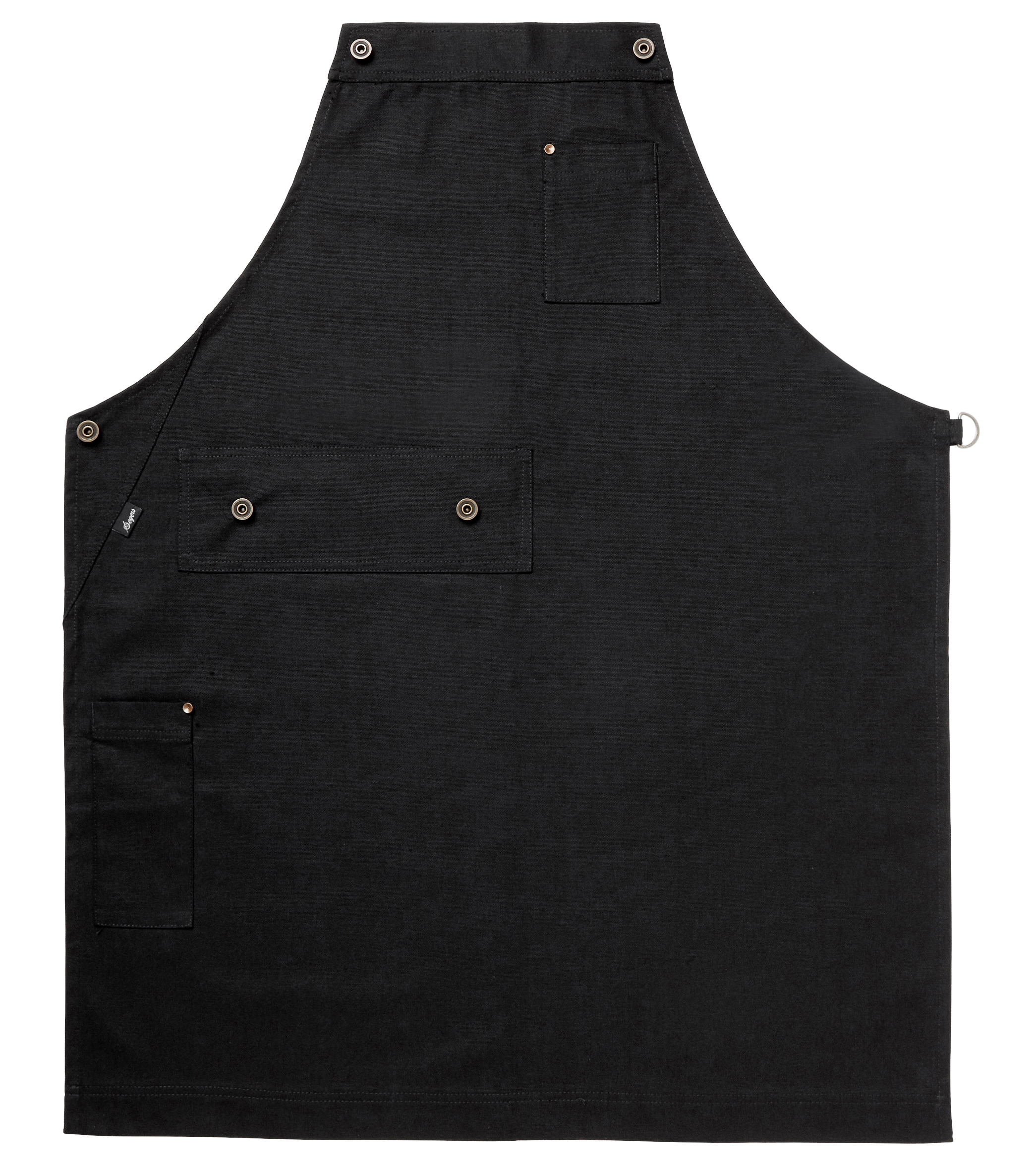 Bröstlappsförkläde - bomull/polyester, canvas - 2