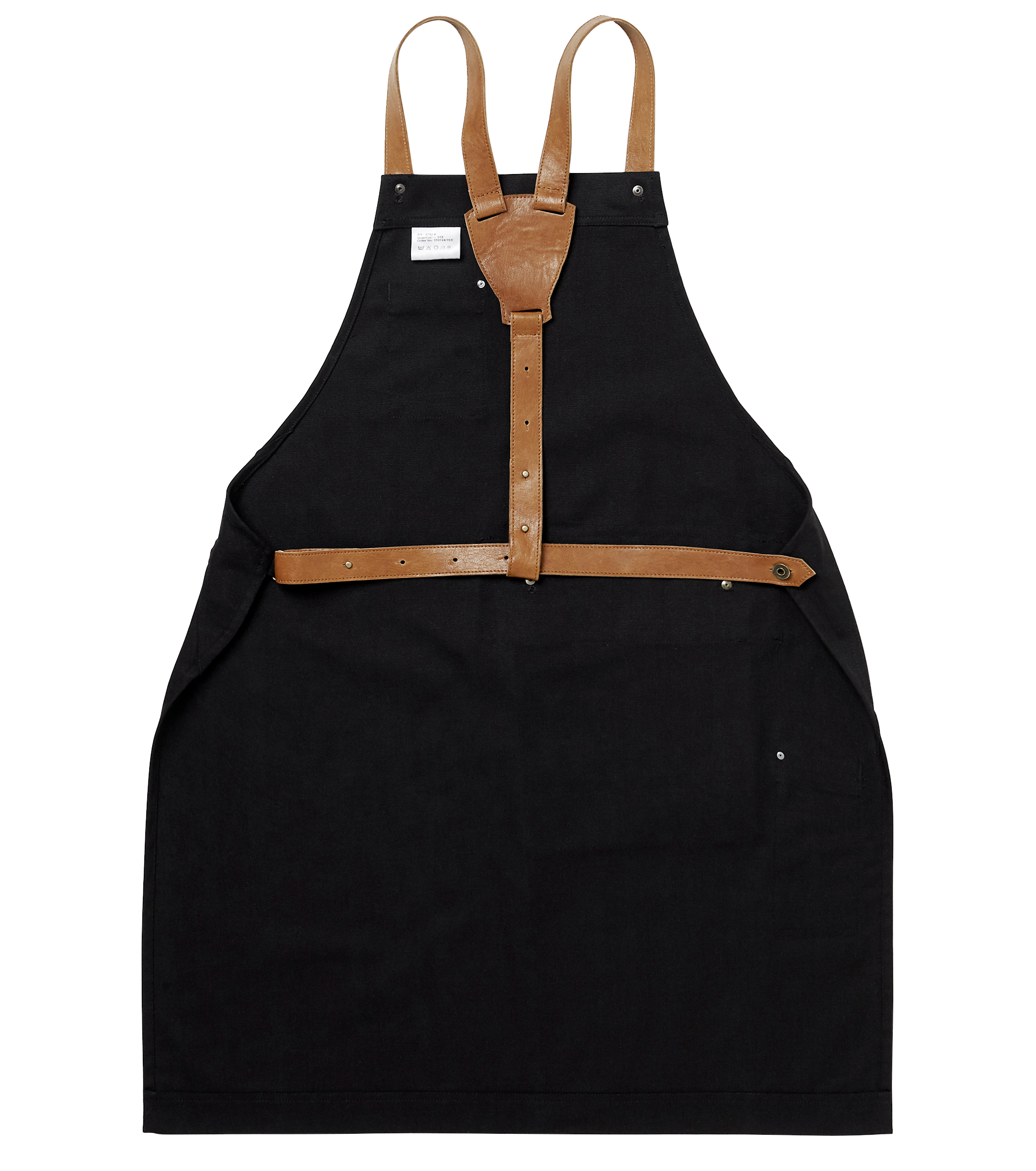 Bröstlappsförkläde - bomull/polyester, canvas - 3