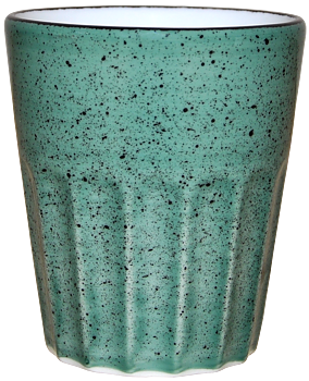 Mugg utan öra grön - 25cl