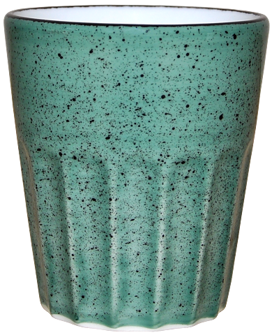 Mugg utan öra grön - 25cl