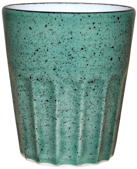 Mugg utan öra grön - 25cl
