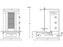 Kebabgrill F GD3 GASOL - 40 kg