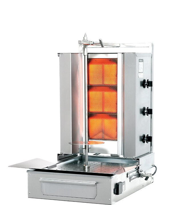 Kebabgrill F GD3 GASOL - 40 kg