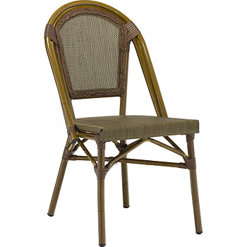 Stol Paris IV  brons, textilene