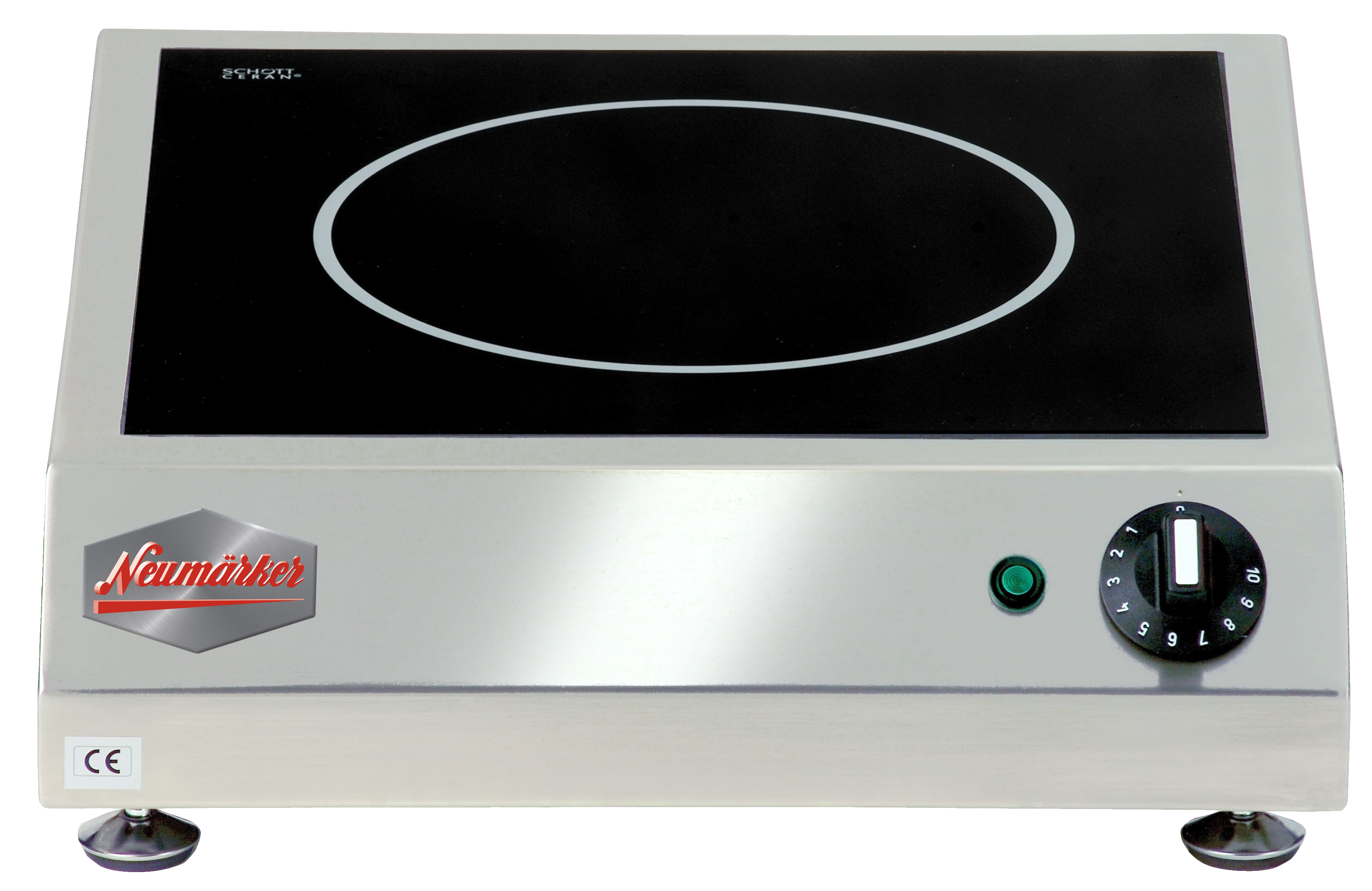 Kokplatta, "Hot Plate 1",  glaskeramik, 230 mm - 2
