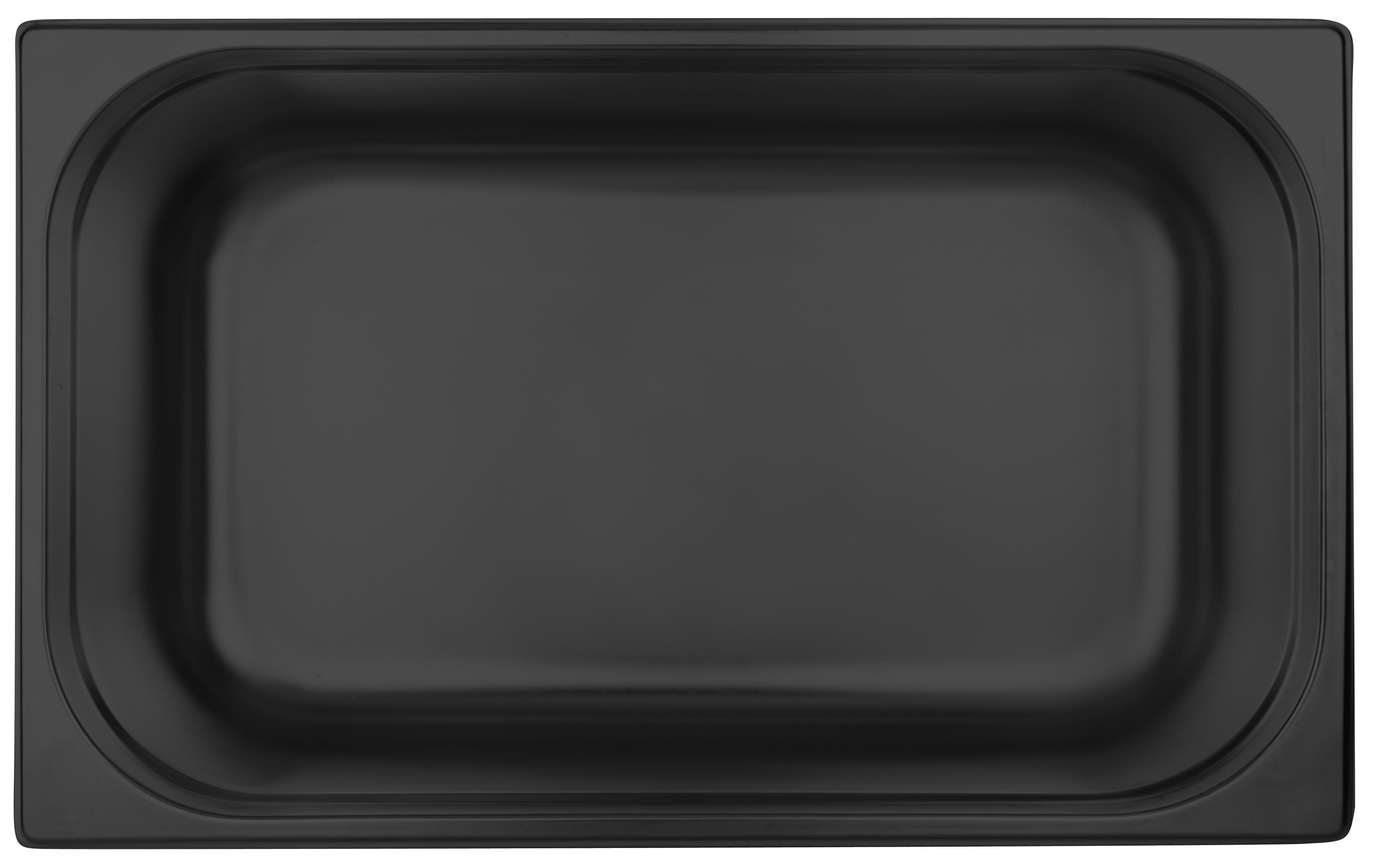 Svart gastronormkantin 1/1-150 - 2