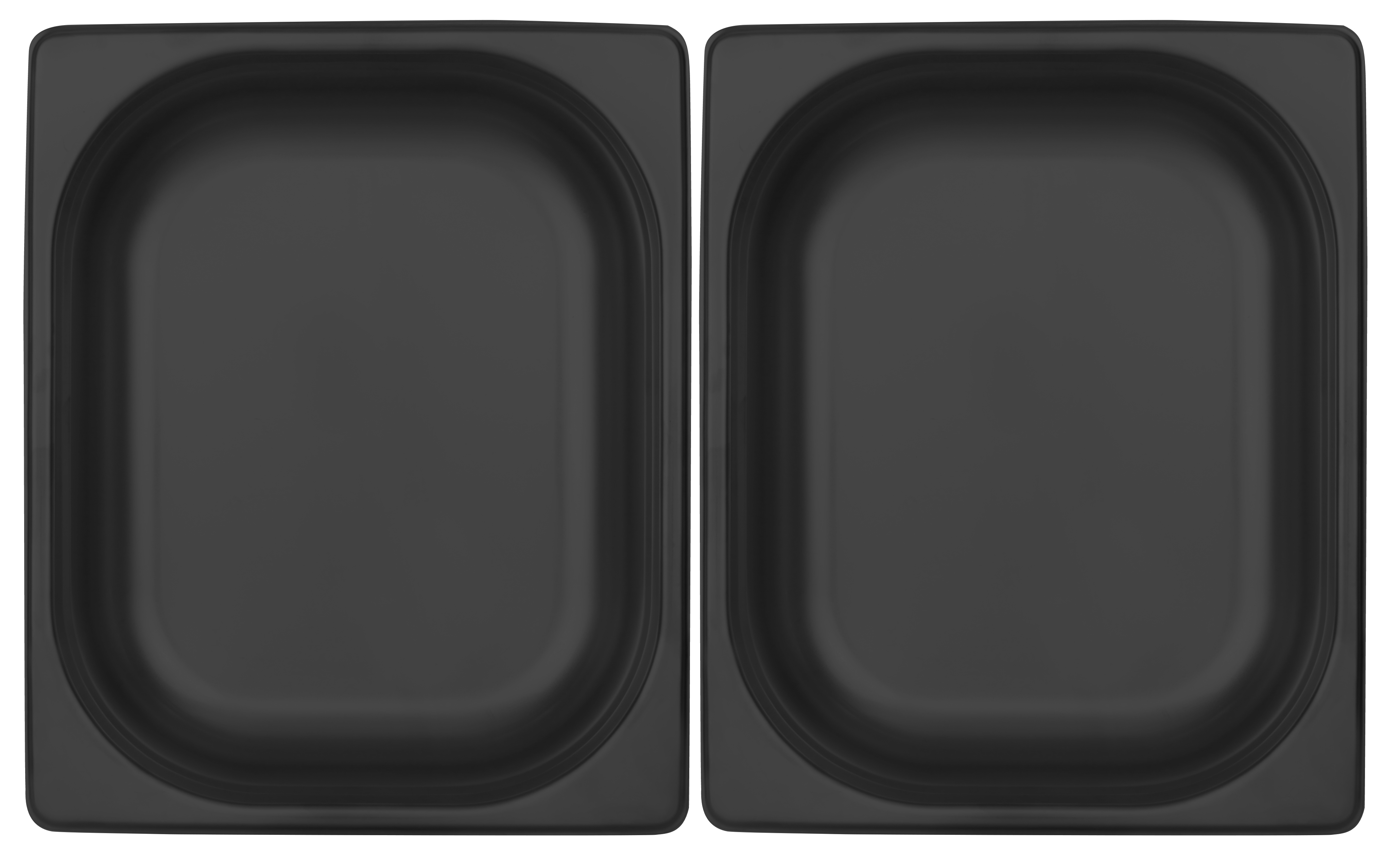 Svart gastronormkantin 1/2 -65 - 3