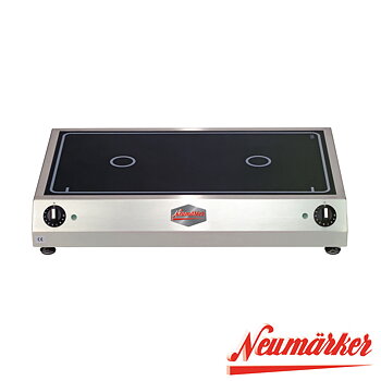 Kokplatta, "Hot Plate 2"  glaskeramik, 2 x 230 mm