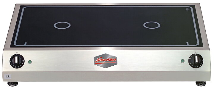 Kokplatta, "Hot Plate 2"  glaskeramik, 2 x 230 mm