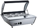 Värmedisplay 8x GN 1/6, (+30°/+90°C)