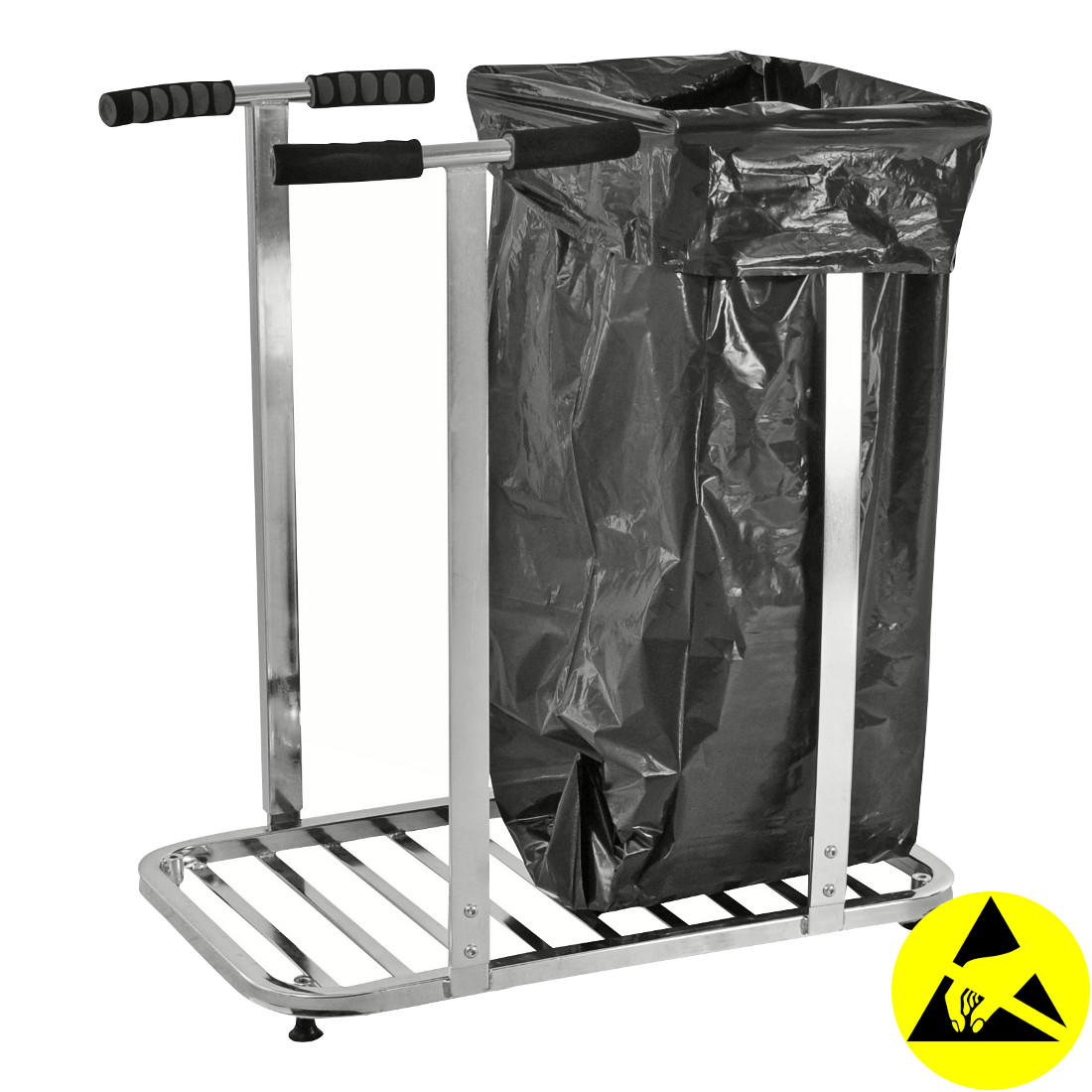 ESD DUBBEL Sopsäckställning kraftig, 125 liter