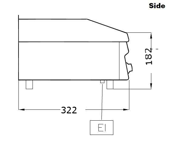 Stekhäll, slät, elektrisk - 2