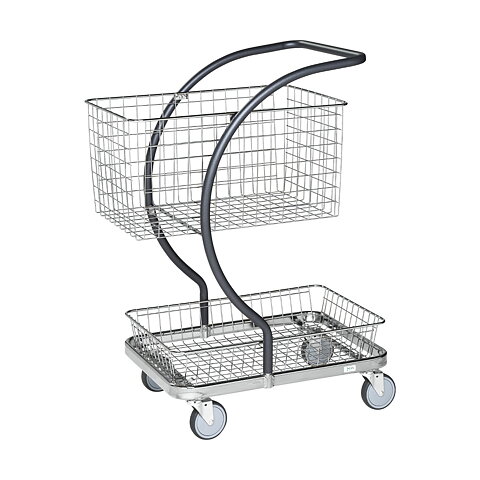 Korgvagn, två plan -  Design