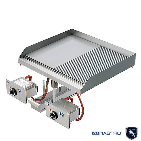 Stekhäll, räfflad/slät, elektrisk