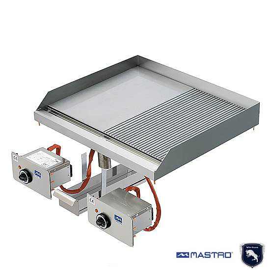 Stekhäll, räfflad/slät, elektrisk