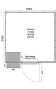Frysrum - 8.6 m³