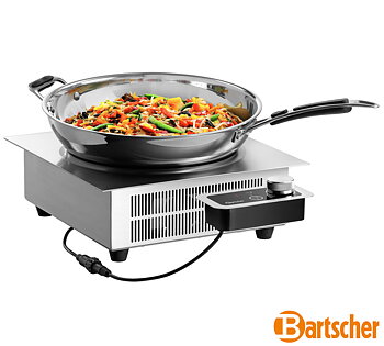 Induktionswok för inbyggnad - 3,5 kW