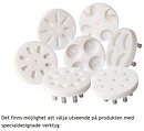 Agrenco 100   Färsformare för hamburgare, pannbiff, köttbullar, variabel hastighet