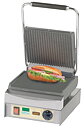 Klämgrill Panini Master, räfflad och slät