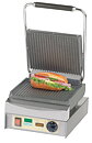 Klämgrill Panini Master, räfflad