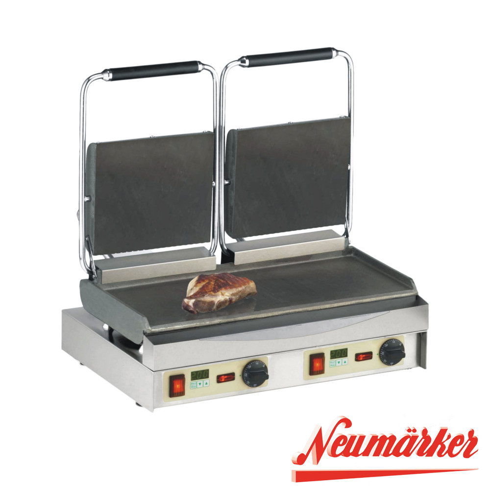 Klämgrill Kamtschatka, dubbel, slät/slät, 3-fas