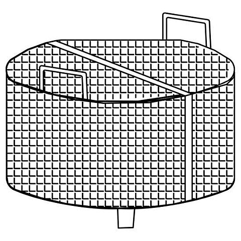 Degkorg , tvådelad till kokgryta, 150 liter, Line VS900