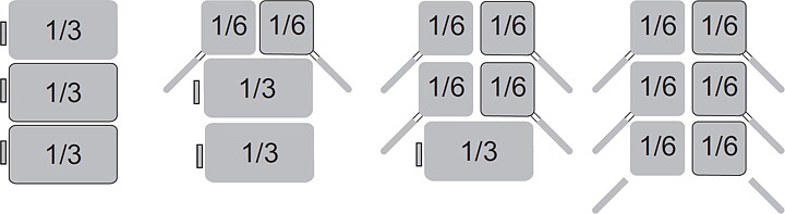Pastakokare elektrisk,  2×40 liter, GN1/1, skåp, Line VS900