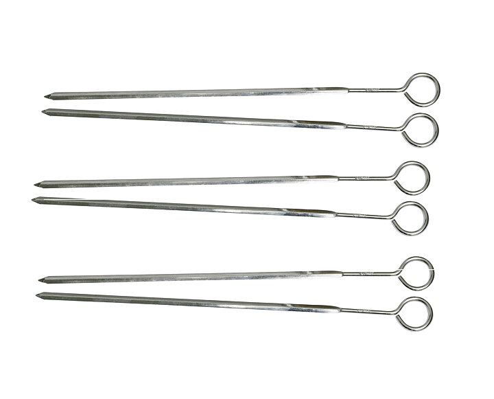 Grillspett, set om 6 st