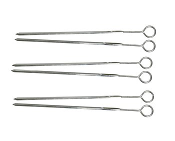 Grillspett, set om 6 st