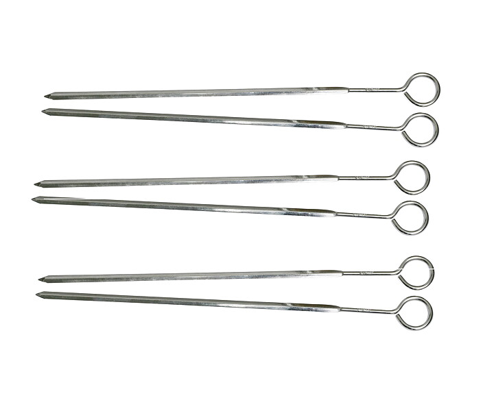 Grillspett, set om 6 st