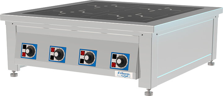 Bänkspis, induktion, 4 zoner- 3,5kW / 5 kW