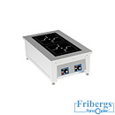 Bänkspis, induktion, 2 zoner- 3,5 kW / 5 kW