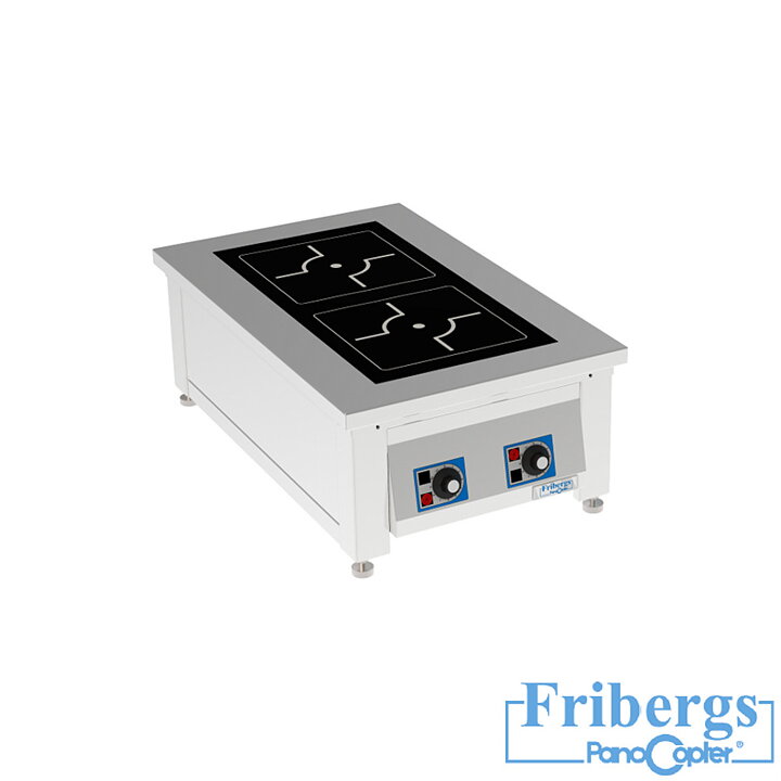 Bänkspis, induktion, 2 zoner- 3,5 kW / 5 kW